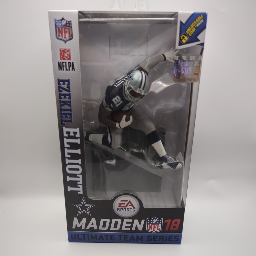 Ezekiel Elliott Dallas Cowboys McFarlane LE Exclusive Madden NFL 18 Series 2